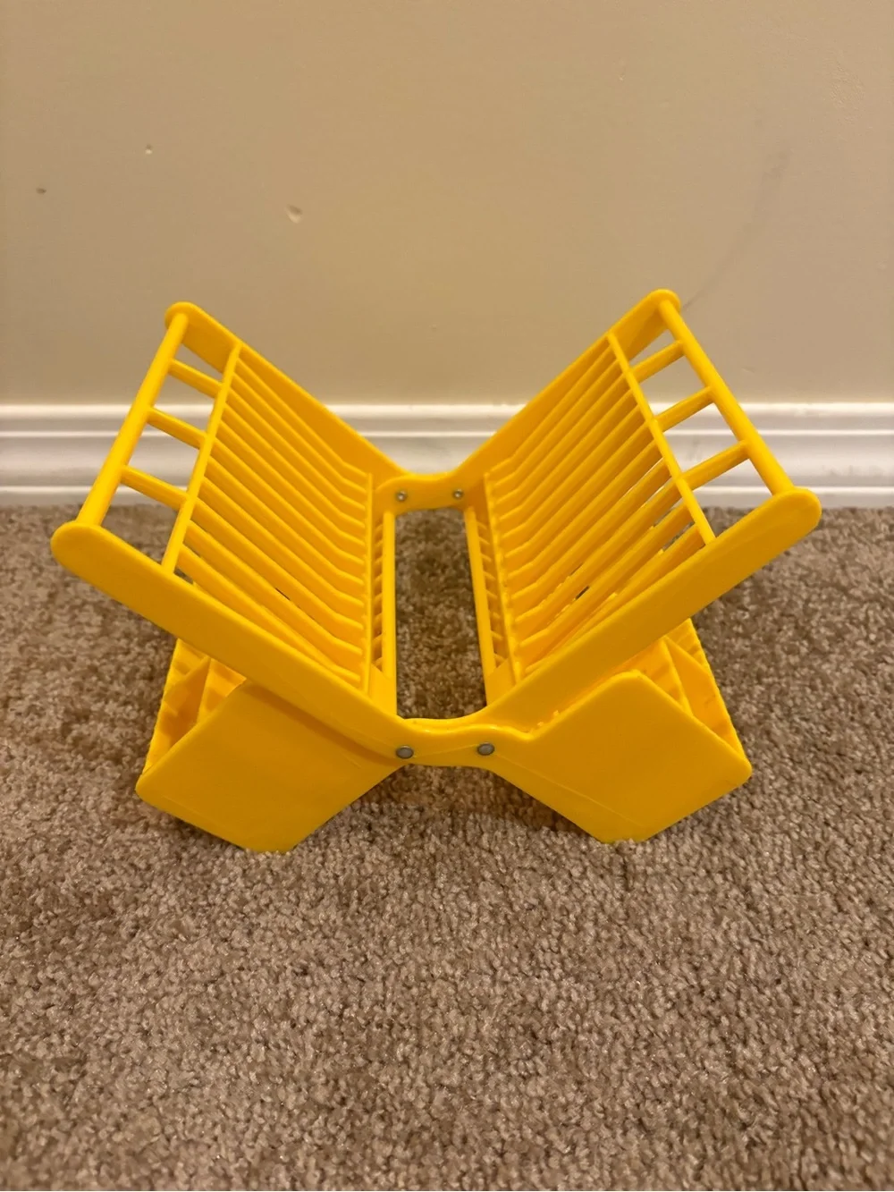 Fisher-Price Vintage Fun with Food Toy Dish Rack